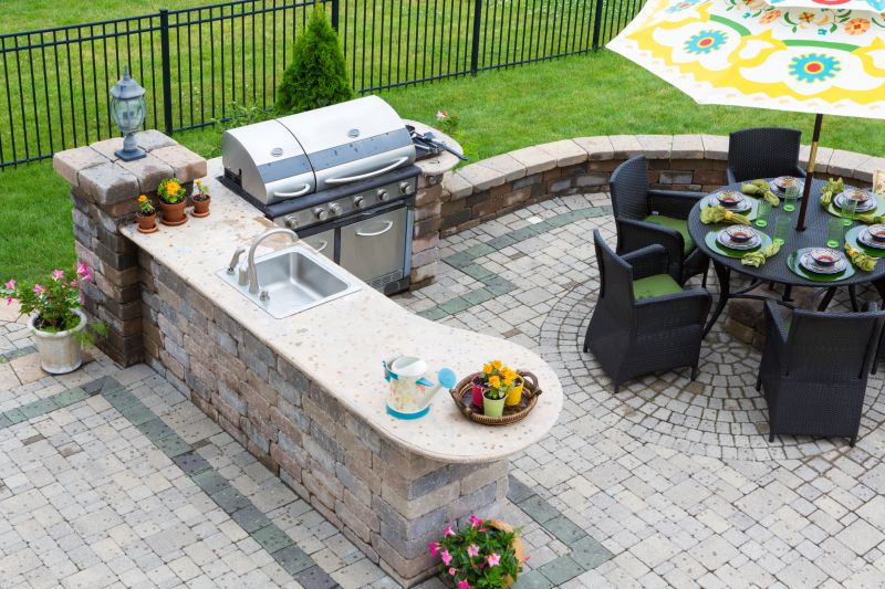 Outdoor Granite Kitchen