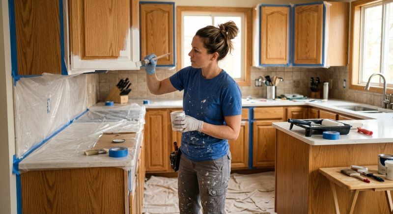 Oak Cabinet Remodeling in Cincinnati, OH